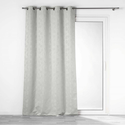 Perde blackout Douceur d'intérieur LUNELLA, jacquard, 140 x 260 cm, gri