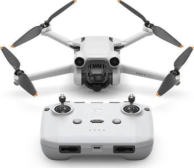 Dron DJI Mini 3 Pro RC, 4K, poshtë 250g, i bardhë
