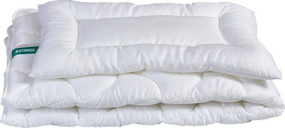 Set shtrati për fëmijë Senna Natura Botanica, 90x120 cm, 40x60 cm, e bardhë