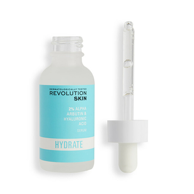 Serum hidratues Revolution Skincare (2% Alpha Arbutin & Hyaluronic Acid Serum), 30 ml