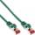 Kabllo InLine Patchcord S/FTP, PiMF, Cat.6, 250MHz, 1m (76911G), e gjelbër