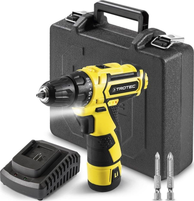 Stërvitëse me bateri Trotec PSCS 11-12V, Li-Ion, 12V, verdh e zez