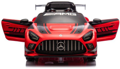 Makina elektrike për fëmijë Mercedes AMG GT3, 12V, telekomandë prindërore, e kuqe