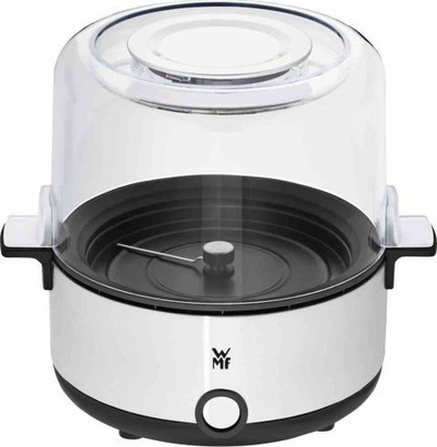 Aпарат за пуканки WMF KITCHENminis, 2.2L, 250W, црн инокс