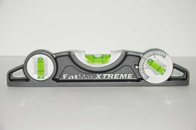 Nivelizues Stanley FatMax Xtreme Torpedo, 25 cm, 3 nivele, i hirtë