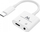 Adapter audio Maclean MCTV-848, USB Type-C në 3.5 mm Jack, PD 30W, gri