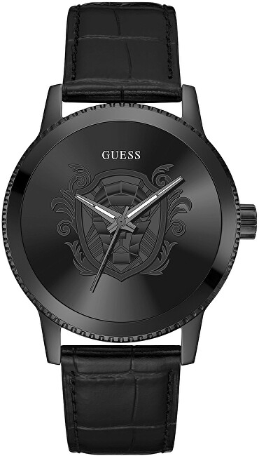 Orë dore për meshkuj Guess Monarch GW0566G2, e zezë