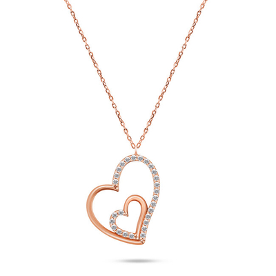 Qafore Brilio Silver Heart NCL72R