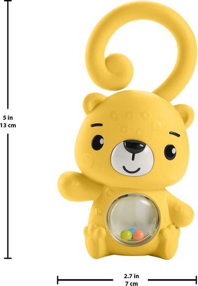 Lodër për beba Fisher Price Fun Friends Teethers and Rattles HJW11 HKD71, kërcitëse edhe kafshues, shumëngjyrëshe