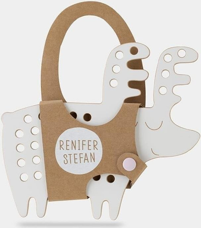 Lodër lidhëse Milin Reindeer Stefan, druri, edukative për fëmijë 3+