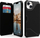 Kuti mbrojtëse me kapak Urban Armor Gear Metropolis për iPhone 14 Plus, kevlar, e zezë