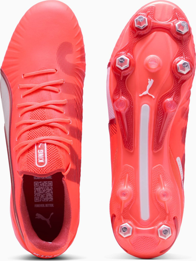 Këpucë futbolli Puma King Ultimate MxSG 108304-01, më vida, për bar të butë