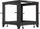 Raft i hapur rrjeti Lanberg Open Rack 19, 9U, thellësi 600–1100 mm, i zi