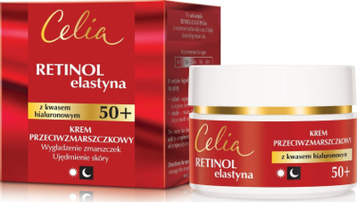 Kрем за лице Celia Anti-Wrinkle 50+, 50 ml, за зрела кожа