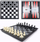 Loje shahu magnetike 3 në 1 Chess, e butë, 25x25x2cm