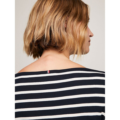 Bluzë për femra Tommy Hilfiger, e bardhë/zezë