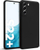 Mbulesë telefoni Crong Color Cover Samsung Galaxy S22 Plus, silikon, e zezë
