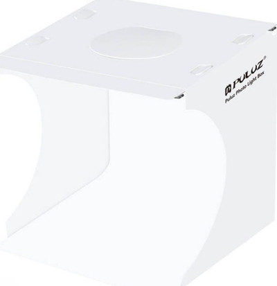 Tendë fotografike Puluz PU5029, 30cm, LED, e bardhë