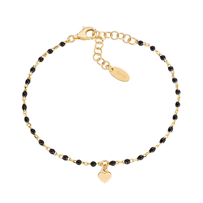 Byzylyk për femra Amen Love BRSMCUGN3, 19 cm, i artë/zi