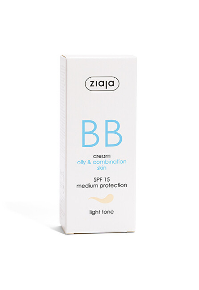 Krem BB Ziaja SPF 15 Light Tone, 50 ml