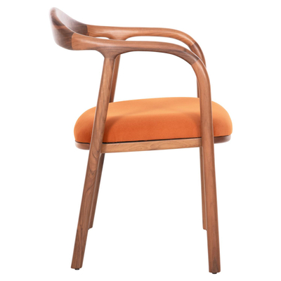 Karrige ngrënieje Luppe 51×56×78 Hcm (HM18015.05), portokalltë