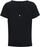 Bluzë stervitje Under Armour Rush Energy Core me mëngë të shkurtra 1365683-001, për goca, për fitness, e zezë, S