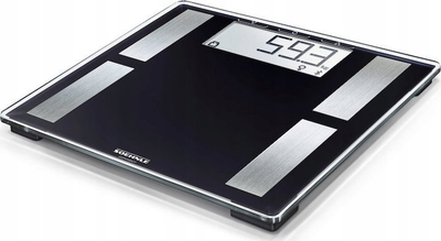 Вага анализатор на тело Soehnle Shape Sense Connect 50, до 180 kg, поврзување со апликација, бела