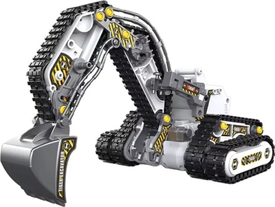 Set ndërtimi RC Construction Machines 4in1 RC0694, 176 pjesë, me telekomandë, shumengjyrësh