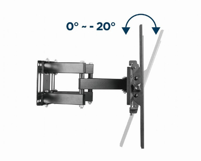Mbajtëse për TV/Monitor Maclean MC-701N, 23”-55”, VESA 400x400, e zezë