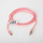 Kabëll USB OMEGA IGUANA USB - Micro USB [43937], 2 m, rozë