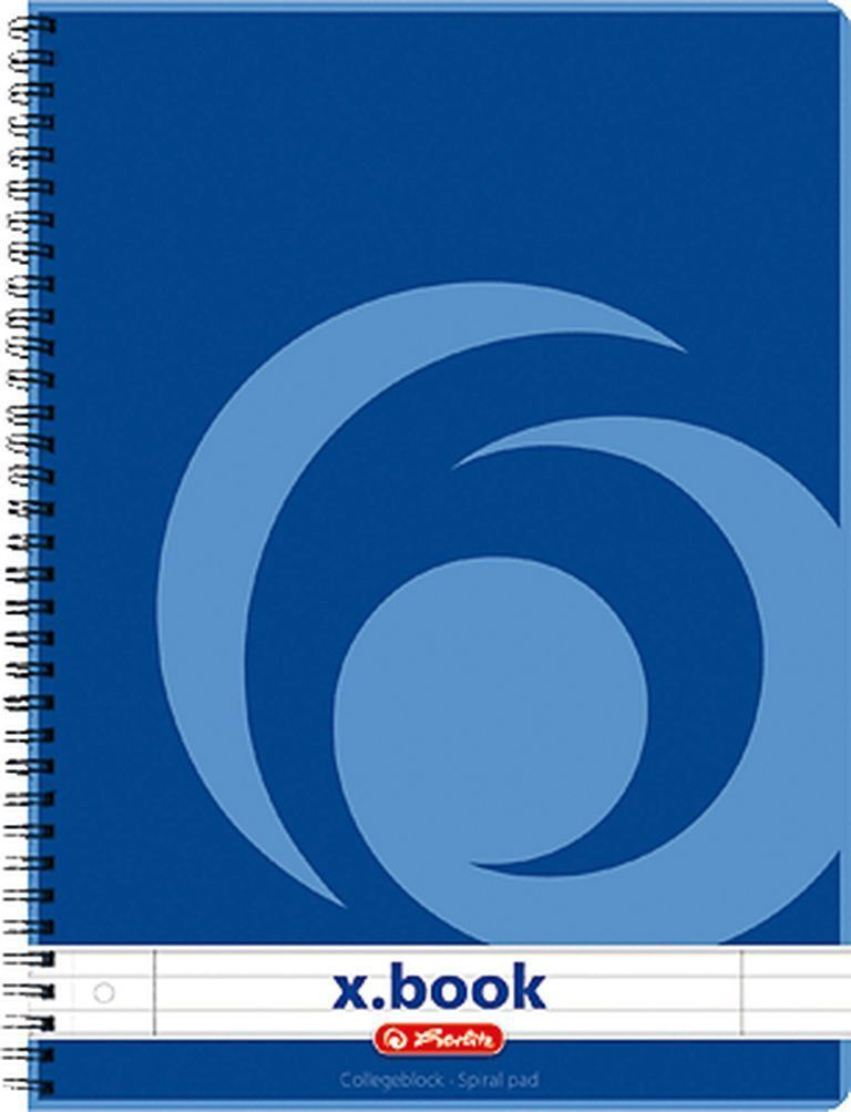 Fletore A4 Herlitz, 80 fletë, e kaltër