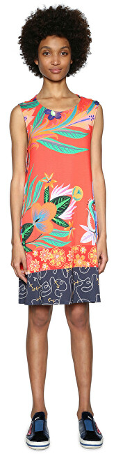Fustan Desigual Elena 18SWVK91 3213, portokalli XS mDE1963-XS