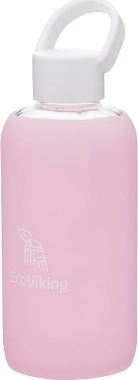 Shishe e izoluar Eco Viking, 470 ml, rozë