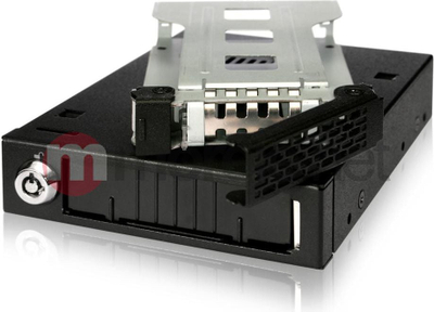 Мобилна фиока ICY DOCK ToughArmor MB991IK-B, за HDD SSD 2.5", за слот 3.5", со брава, метална