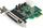 Kartë seriale PCIe StarTech PEX4S952LP, 4 porta DB9, low profile, e zezë