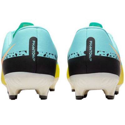 Këpucë futbolli Nike Phantom GT2 Academy FG MG DA4433 407, material që merr frymë, ngjyrë blu