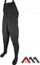 Çizme peshkimi Strong Waders Chest, PVC, nr. 45, të zeza