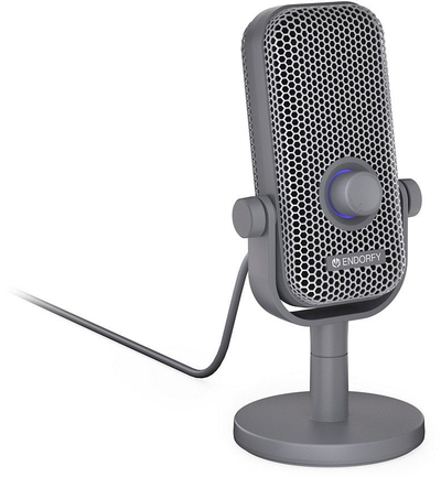 Mikrofon studio Endorfy Solum Voice S, USB, kardioid, i bardhë Onyx
