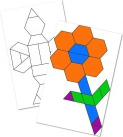 Образователна сложувалка Buu Mega Puzzle, шарена, за деца