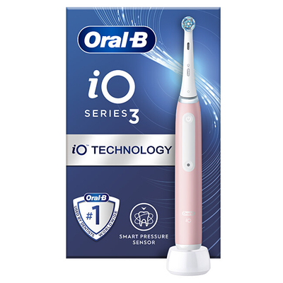 Furçë elektrike për dhëmbë Oral B Series iO 3, rozë