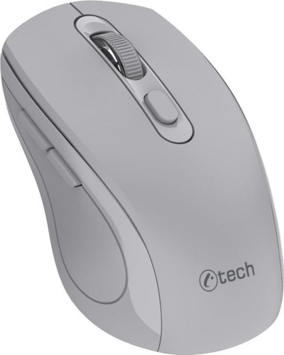 Mouse pa tel C-Tech Dual Mode, 1600DPI, 6 butona, gri