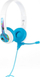 Kufje BuddyPhones StudyBuddy me mikrofon (BP-SB-BLUE-01), të bardha / kaltra