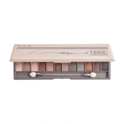 Paletë hijesh për sy Lovely Nude Make Up Kit, 13 g