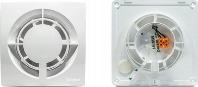 Вентилатор за бања Авента Фабио WFB100T, тајмер, Ø100mm, бел