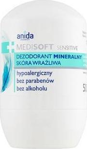 Dezodorant mineral ANIDA MediSoft, për lëkurë të ndjeshme, 50 ml