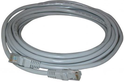 Мрежен кабел Лого патчкорд UTP, Cat 5e, RJ45, 5m, без екранирање