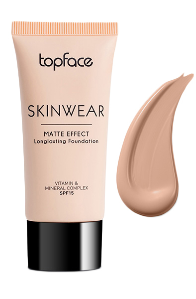 Krem pudër Top Face Skinwear Matte, 004, 30 ml