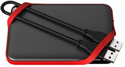 Disk i jashtëm Silicon Power Armor A62, 2TB, USB 3.2, zi me tkuqe