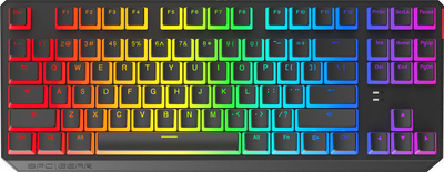 Tastierë SPC Gear GK630K Pudding (SPG059), Khalil Blue, RGB, US, e zezë
