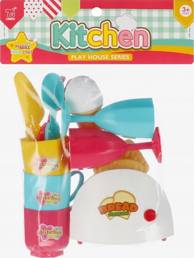 Set lojërash kuzhine Mega Creative 523053, enë dhe aksesorë, për fëmijë, shumëngjyrësh